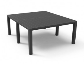 Стол раскладной Джули (Julie Double table 2 configurations) Графит в Полевском - polevskoy.ok-mebel.com | фото 3