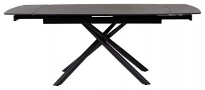 Стол RIVOLI 140 MATT BLACK MARBLE SOLID CERAMIC / BLACK, ®DISAUR в Полевском - polevskoy.ok-mebel.com | фото 2