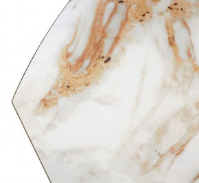 Стол TERAMO 135 GLOSS GRAND JADE SOLID CERAMIC, керамика, поворотн.механизм / Черный каркас, ®DISAUR в Полевском - polevskoy.ok-mebel.com | фото 13