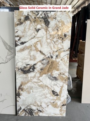 Стол TERAMO 135 GLOSS GRAND JADE SOLID CERAMIC, керамика, поворотн.механизм / Черный каркас, ®DISAUR в Полевском - polevskoy.ok-mebel.com | фото 7