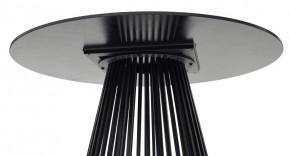 Стол TERNI 120 MATT BLACK MARBLE SOLID CERAMIC Черный мрамор матовый, керамика /Черн.каркас, ®DISAUR в Полевском - polevskoy.ok-mebel.com | фото 6