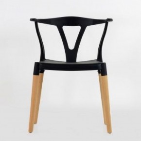 Стул Barneo N-218 Wishbone интерьерный кухонный черный в Полевском - polevskoy.ok-mebel.com | фото 3