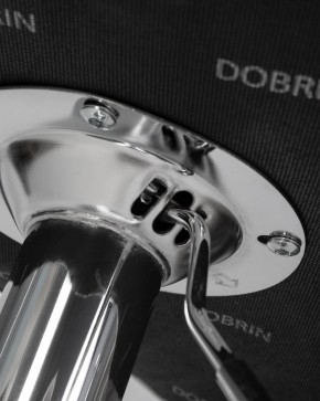 Стул барный DOBRIN BARNY, серый велюр (MJ9-75) в Полевском - polevskoy.ok-mebel.com | фото 10