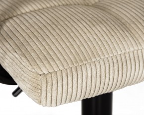 Стул барный DOBRIN KRUGER ARM BLACK, бежевый вельвет (LAR-E2041-04) в Полевском - polevskoy.ok-mebel.com | фото 7
