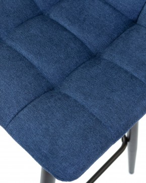 Стул барный DOBRIN NICOLE, черные матовые ножки, синяя ткань (UF860-14B) в Полевском - polevskoy.ok-mebel.com | фото 8