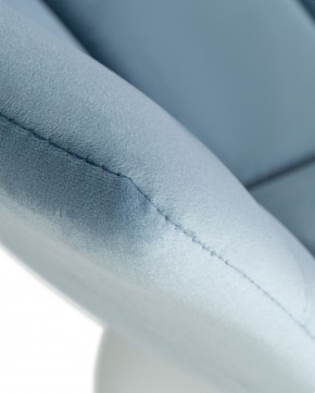 Стул барный DOBRIN TAILOR WHITE, пудрово-голубой велюр (MJ9-74) в Полевском - polevskoy.ok-mebel.com | фото 10