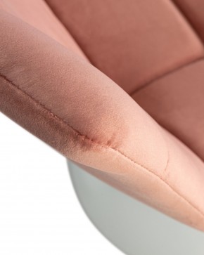 Стул барный DOBRIN TAILOR WHITE, пудрово-розовый велюр (MJ9-32) в Полевском - polevskoy.ok-mebel.com | фото 7