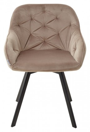 Стул GALE 360 град. поворот. BLUVEL-40 BEIGE, велюр/ черный каркас, М-City в Полевском - polevskoy.ok-mebel.com | фото 6