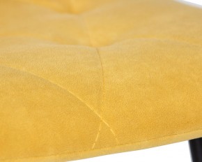 Стул обеденный DOBRIN CHILLY ROMBO, Горчичный Simple 15, основание черное в Полевском - polevskoy.ok-mebel.com | фото 10