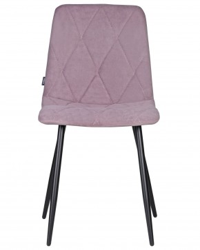 Стул обеденный DOBRIN CHILLY ROMBO, Лавандовый Simple 48, основание черное в Полевском - polevskoy.ok-mebel.com | фото 6