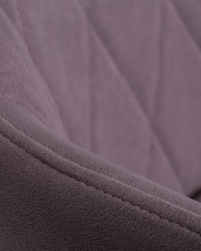 Стул обеденный DOBRIN ROBY, ЭМАЛЬ ЧЕРНЫЙ МУАР велюр Catania Lavender в Полевском - polevskoy.ok-mebel.com | фото 10