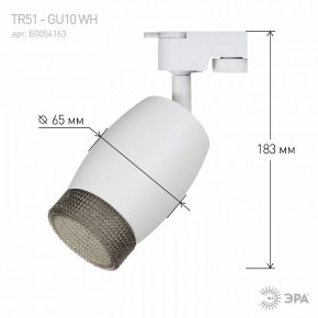 Светильник на штанге Эра  TR51 - GU10 WH в Полевском - polevskoy.ok-mebel.com | фото 4