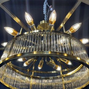 Светильник на штанге Imperiumloft RH Marais Round Chandelier 40,2668 в Полевском - polevskoy.ok-mebel.com | фото 5