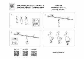 Светильник на штанге Lightstar DUE 207337 в Полевском - polevskoy.ok-mebel.com | фото 4