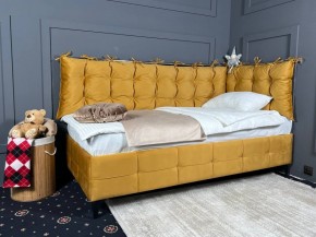 СВЕТЛАНА 3 Кровать угловая (Горчичный) в Полевском - polevskoy.ok-mebel.com | фото 2