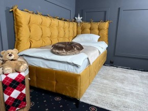 СВЕТЛАНА 3 Кровать угловая (Горчичный) в Полевском - polevskoy.ok-mebel.com | фото 4