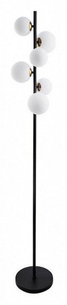 Торшер Arte Lamp Gemini A2243PN-6BK в Полевском - polevskoy.ok-mebel.com | фото