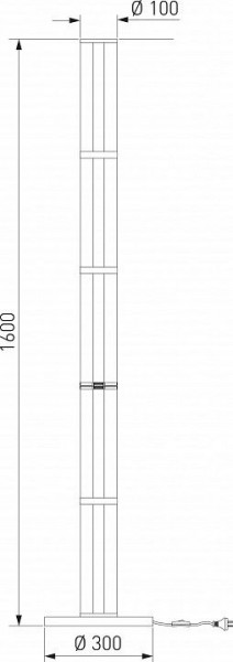 Торшер Eurosvet Stark 80537/1 латунь в Полевском - polevskoy.ok-mebel.com | фото 5