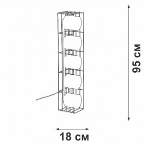 Торшер Vitaluce V3019 V3019-1/5P в Полевском - polevskoy.ok-mebel.com | фото 4