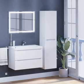 Тумба под раковину Uperwood Tanos 80 см, подвесная, белая матовая в Полевском - polevskoy.ok-mebel.com | фото 11