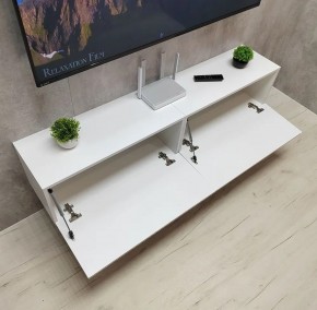 Тумба подвесная под ТВ LINES MTV1-MA 750 Белый глянец (Белый-M 10.1.1) в Полевском - polevskoy.ok-mebel.com | фото 11