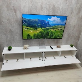 Тумба подвесная под ТВ LINES MTV4-MA 1150 Белый матовый (Белый-M 10.1.2) в Полевском - polevskoy.ok-mebel.com | фото 11