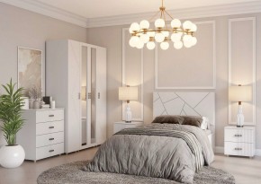 Тумба прикроватная с 2 ящиками "Сандра" в Полевском - polevskoy.ok-mebel.com | фото 2