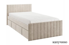 ТВИКС Кровать с ящиками 900 (капучино) в Полевском - polevskoy.ok-mebel.com | фото