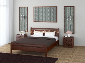ВЕРОНИКА-1 Кровать из массива 1200 в Полевском - polevskoy.ok-mebel.com | фото 3