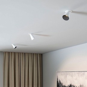 Встраиваемый светильник Elektrostandard Bell 25097/LED 8W 3000K белый в Полевском - polevskoy.ok-mebel.com | фото 4