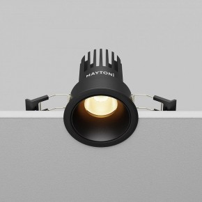 Встраиваемый светильник Maytoni Dip DL115-10W-2.7K-B в Полевском - polevskoy.ok-mebel.com | фото 5