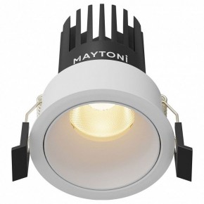 Встраиваемый светильник Maytoni Dip DL115-10W-2.7K-W в Полевском - polevskoy.ok-mebel.com | фото 2