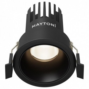 Встраиваемый светильник Maytoni Dip DL115-10W-4K-B в Полевском - polevskoy.ok-mebel.com | фото