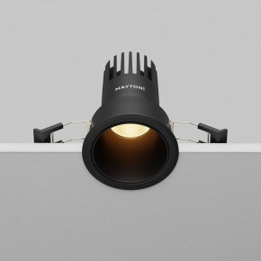 Встраиваемый светильник Maytoni Dip DL116-10W-2.7K-B в Полевском - polevskoy.ok-mebel.com | фото 5
