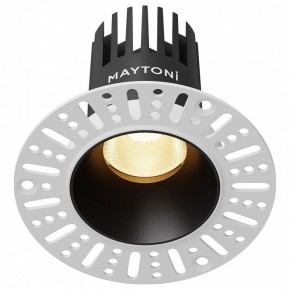 Встраиваемый светильник Maytoni Dip DL119-10W-2.7K-TRS-B в Полевском - polevskoy.ok-mebel.com | фото
