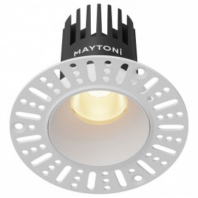 Встраиваемый светильник Maytoni Dip DL119-10W-2.7K-TRS-W в Полевском - polevskoy.ok-mebel.com | фото