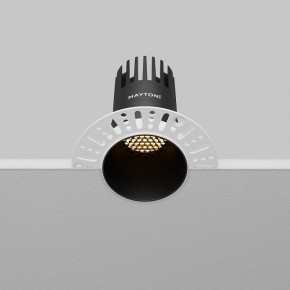 Встраиваемый светильник Maytoni Dip DL120-10W-2.7K-TRS-B в Полевском - polevskoy.ok-mebel.com | фото 7