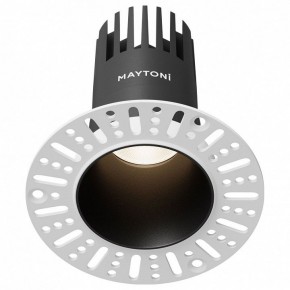 Встраиваемый светильник Maytoni Dip DL120-10W-4K-TRS-B в Полевском - polevskoy.ok-mebel.com | фото
