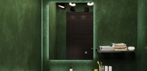 Зеркало Каракас 900х700 с подсветкой Домино (GL7043Z) в Полевском - polevskoy.ok-mebel.com | фото 7