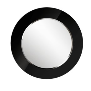 Зеркало круглое черный (РМ/02) в Полевском - polevskoy.ok-mebel.com | фото
