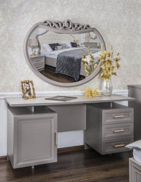 Зеркало ППУ для Туалетного стола Мокко (серый камень) в Полевском - polevskoy.ok-mebel.com | фото 2