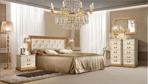 ЗЕРКАЛО Тиффани штрих-лак/золото (ТФ/01) в Полевском - polevskoy.ok-mebel.com | фото 2