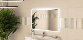 Зеркало Токио 1000х700 с подсветкой Домино (GL7030Z) в Полевском - polevskoy.ok-mebel.com | фото 7